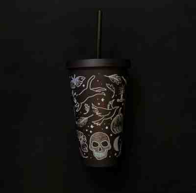 Starbucks Halloween 2019 Skull Tumbler - 16 Oz. - Sold on eBay Oct, 14th 2019 for $39.99