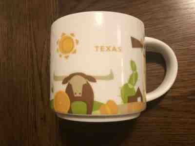 2015 Starbucks You Are Here Collection TEXAS Farming 14 Oz Ceramic Mug - Sold on eBay Oct, 14th 2019 for $16.95