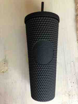 Starbucks Studded Matte Black Tumbler Fall Limited Rare  - Sold on eBay Oct, 14th 2019 for $55.00