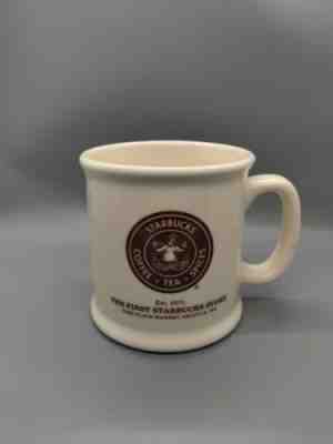 Starbucks Coffee MUG First Store Mug Pikes Place Market made USA - Sold on eBay Oct, 14th 2019 for $19.99