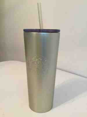 Starbucks Siren gold  Stainless Steel Cold Cup Tumbler with Straw, 16 oz - Sold on eBay Oct, 14th 2019 for $15.00