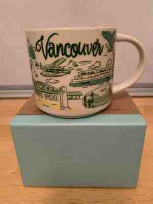 Starbucks Mug 2018 Vancouver Canada "Been There Series" 14 oz. - Brand New!    - Sold on eBay Oct, 14th 2019 for $19.99