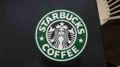 Authentic STARBUCKS Coffee Store Front 18" Siren Logo Sign Wall Decor  - Sold on eBay Oct, 14th 2019 for $18.90