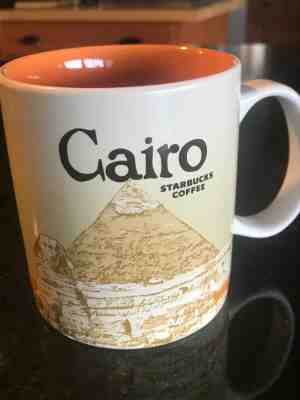 Starbucks  Cairo Egypt Coffee Mug 2014  16 pz. NEW - Sold on eBay Oct, 14th 2019 for $65.00