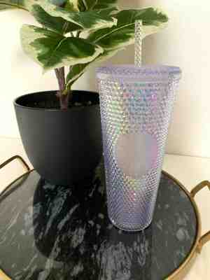 Starbucks Iridescent Rainbow Venti Cold Cup Tumbler 24 Oz  - Sold on eBay Oct, 14th 2019 for $95.00