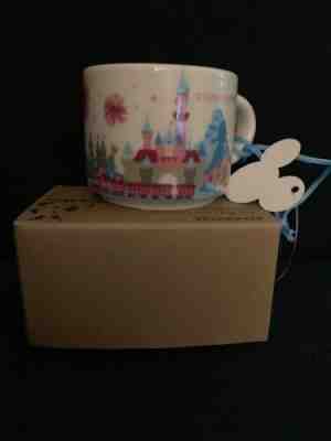 Disney Parks Starbucks You Are Here Disneyland 2oz Ornament Demi Series One - Sold on eBay Oct, 14th 2019 for $49.99