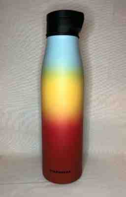 NEW, Starbucks, Rainbow, Water Bottle, 20oz, Magnetic Lid, Vacuum Insulated - Sold on eBay Oct, 13th 2019 for $24.99