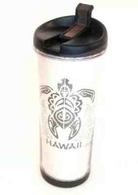 Starbucks Hawaii Travel Mug Tumbler Tribal Sea Turtle 16 oz Coffee Cup 2007 - Sold on eBay Oct, 13th 2019 for $24.95
