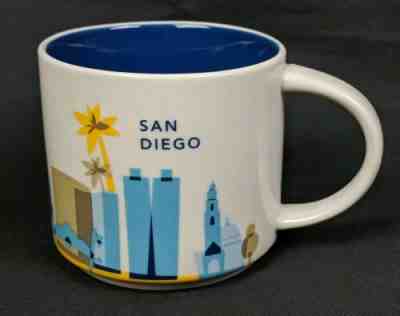 Starbucks San Diego You Are Here Collection Coffee Mug Cup 2015 - Sold on eBay Oct, 13th 2019 for $22.95
