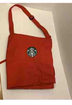 Starbucks® Coffee Company Red Christmas Holiday Barista Apron  - Sold on eBay Oct, 13th 2019 for $20.00