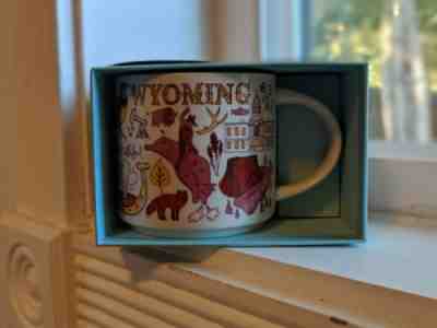 Starbucks Wyoming Mug Been There Series Coffee Cup NEW 14 Oz 2018