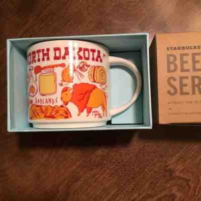 Starbucks Been There Mug RARE Error North Dakota