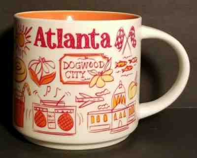 Starbucks Coffee Mug Been There Series Atlanta The Globe Collection - Sold on eBay Oct, 13th 2019 for $16.00