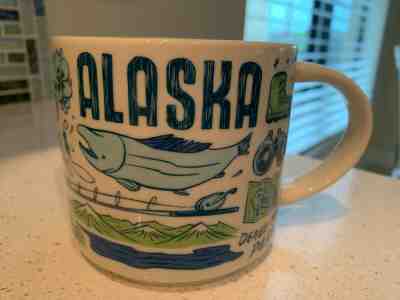 Alaska Starbucks 14oz Mug “Been There Series” Across The Globe Collection Alaska - Sold on eBay Oct, 13th 2019 for $26.99