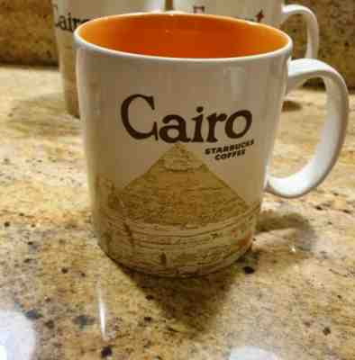 Starbucks CAIRO Icon Series Mug 2016 MIT 16 oz Discontinued - Sold on eBay Oct, 13th 2019 for $80.00
