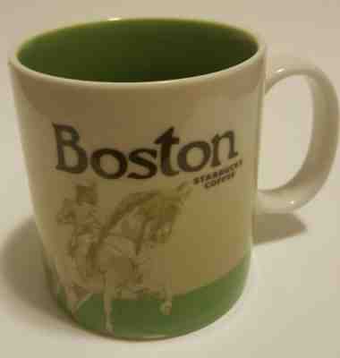 Starbucks BOSTON Collectors Series (16 oz) City Global Icon Coffee Mug Cup 2010 - Sold on eBay Oct, 13th 2019 for $15.00