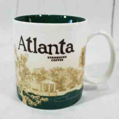 Starbucks Atlanta Collectors 16 oz City Global Icon Coffee Mug Cup 2009 - Sold on eBay Oct, 13th 2019 for $18.95