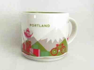 Starbucks 2013 You are Here Series PORTLAND OREGON 14 oz Mug Discontinued NEW - Sold on eBay Oct, 13th 2019 for $22.39