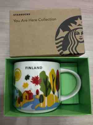 Finland You Are Here (YAH) 14 Oz. Starbucks Mug.  - Sold on eBay Oct, 13th 2019 for $49.99