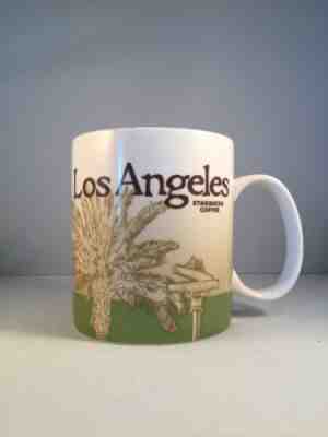 Starbucks Los Angeles California Global Icon 16 oz Coffee Mug 2012 Rare - Sold on eBay Oct, 13th 2019 for $23.00