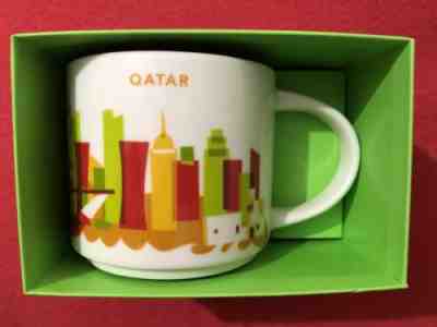 Starbucks Qatar you are here mug - Sold on eBay Oct, 13th 2019 for $30.00