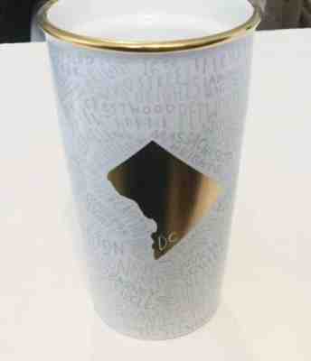 Starbucks Washington DC Special Edition Double Wall Ceramic Travel Mug NO LID - Sold on eBay Oct, 13th 2019 for $25.00