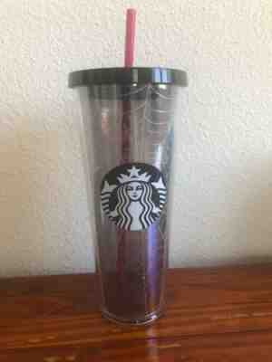 starbucks spiderweb tumbler giltter Limited Edition - Sold on eBay Oct, 13th 2019 for $17.00