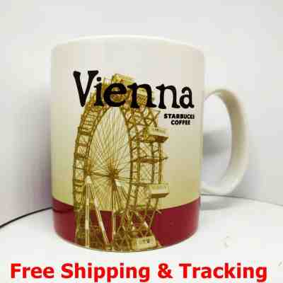 2016 Starbucks Vienna Global Icon City Collector Coffee Mug Cup 16 Oz Rare - Sold on eBay Oct, 13th 2019 for $69.99