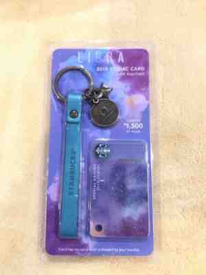 Limited Edition Starbucks 2019 Zodiac LIBRA Card with Keychain Philippines - Sold on eBay Nov, 3rd 2019 for $23.99