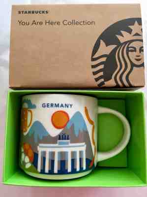 Starbucks Coffee 14oz GERMANY mug YAH YOU ARE HERE Cup NIB w/ SKU - Sold on eBay Nov, 3rd 2019 for $29.95
