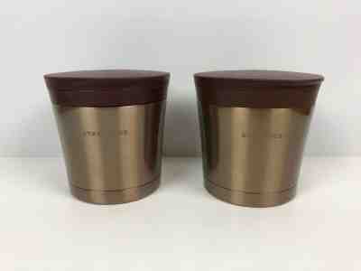 STARBUCKS STAINLESS Steel Insulated OATMEAL SOUP Thermos Spoon Brown 2010 NOS - Sold on eBay Nov, 6th 2019 for $39.95