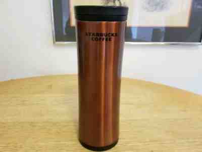 Starbucks 2009 Stainless Steel Brown Tumbler, 16 oz.  - Sold on eBay Nov, 6th 2019 for $18.98