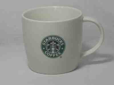NWOB Starbucks 2008 New Bone China 12oz.Coffee Cup Mug White Green Mermaid Logo - Sold on eBay Nov, 6th 2019 for $15.00