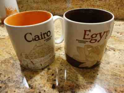 Starbucks EGYPT & CAIRO Icon Series Mug with SKU, MIT, discontinued - Sold on eBay Nov, 6th 2019 for $165.00