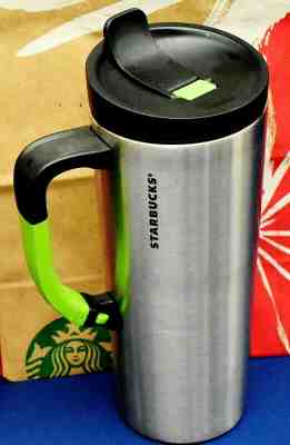 Starbucks 2012 Double Wall Stainless Steel Clip & Sip Travel Tumbler  - Sold on eBay Nov, 6th 2019 for $24.99