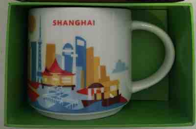 Starbucks Shanghai Mug Cup You are here YAH City China new in box w/SKU *RARE - Sold on eBay Nov, 6th 2019 for $34.99