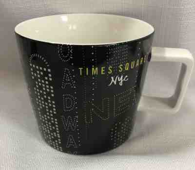 Starbucks Coffee Mug New York City Times Square Broadway 14oz Cup Black 2014 NYC - Sold on eBay Nov, 6th 2019 for $19.98