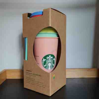 Starbucks Reusable Color Changing Cups 2019 - 24oz Set - Sold on eBay Nov, 6th 2019 for $56.00