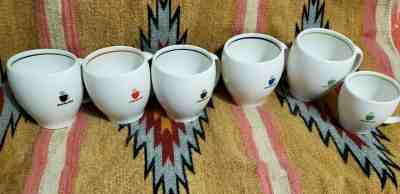 Lot Of 5 1/2 Starbucks 2004 Steaming Coffee Mug Abbey   - Sold on eBay Nov, 5th 2019 for $22.99