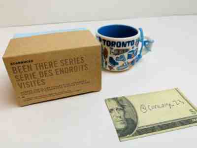 STARBUCKS COFFEE Toronto Canada BEEN THERE 2-OZ MINI MUG ORNAMENT - NEW IN BOX - Sold on eBay Nov, 5th 2019 for $24.99