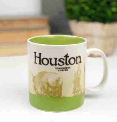 STARBUCKS 2012 Collector Series HOUSTON 16 fl oz Coffee Tea Mug Collectible - Sold on eBay Nov, 5th 2019 for $34.93