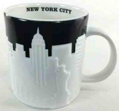 Starbucks Coffee New York City Embossed Relief Mug Cup Collectors Series - Sold on eBay Nov, 5th 2019 for $22.99