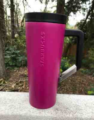 Starbucks Pink With Handle Stainless Steel Tumbler 16 Oz NWT! - Sold on eBay Nov, 5th 2019 for $35.00