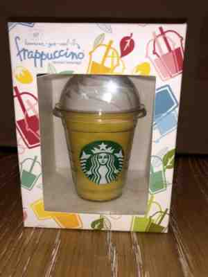 Starbucks Carmel or Mango Frappuccino Phone Power Bank Charger - New In Box - Sold on eBay Nov, 5th 2019 for $17.99