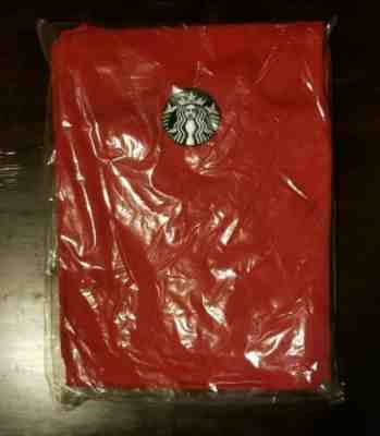 Starbucks Red Apron Christmas Holiday New Logo Sealed In Package - Sold on eBay Nov, 5th 2019 for $35.00