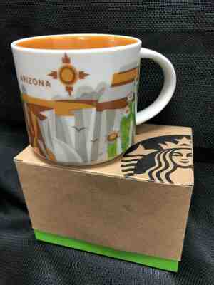 NEW Starbucks Oversize Coffee Mug You Are Here Collection ARIZONA 14oz - Sold on eBay Nov, 5th 2019 for $24.99