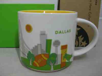 New Starbucks 14oz Coffee Mug You Are Here Collection Dallas - Sold on eBay Nov, 5th 2019 for $16.91