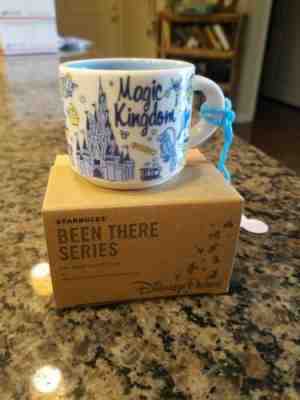 Disney Parks Starbucks Been There Magic Kingdom Coffee Mug Ornament New - Sold on eBay Nov, 5th 2019 for $19.00
