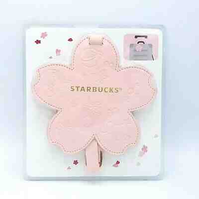 Starbucks Thailand 2019 Luggage Tag Cherry Blossom SAKURA pink - Sold on eBay Nov, 5th 2019 for $24.95