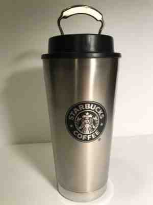 2010 Starbucks Stainless Steel Travel Tumbler - Embossed Logo 16 oz - Sold on eBay Nov, 5th 2019 for $17.99